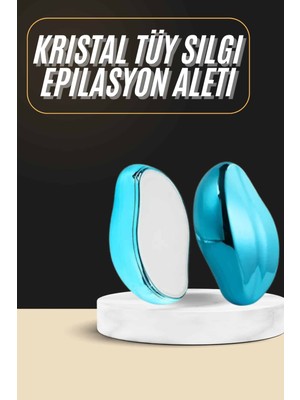 DecoTech Epilasyon Aleti Tüy Dökücü Kristal Epilatör Tüy Alıcı Tüy Silgi