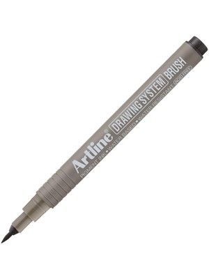 Hepta Collection Artline Drawing System Brush Çizim Kalemi Uç:fırça Siyah