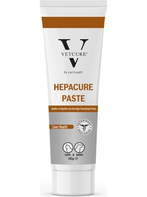 Hepta Collection Vetcure Hepacure Kedi ve Köpek Karaciğer Sağlığı Destekleyici Paste 100 gr