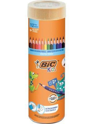 Hepta Collection Kids Kuru Boya Kalemi, 24'lü , Kıymık Oluşturmaz, Çiğnemeye Karşı Dayanıklı, Kolay Açılır