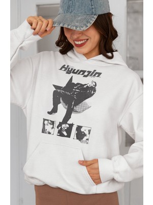 Sevbano Hyunjin Bts Müzik Grubu Baskılı Unisex Oversize Hoodie