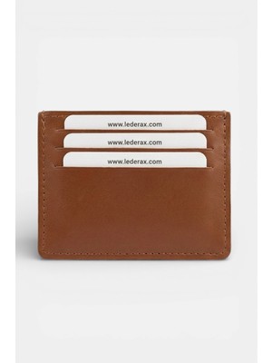 Lederax Suni Deri Slim Kartlık Cüzdan LD632