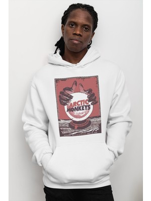 Sevbano Arctic Monkeys Rock Metal Baskılı Unisex Oversize Müzik Grubu Hoodie