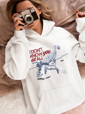 Sevbano Billie Eilish Hit Me Hard And Soft Baskılı Unisex Oversize Şarkıcı Hoodie
