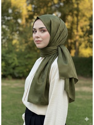 Sevimia Scarf V Desen Jakar Şal