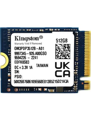 Kingston M.2 NVMe 内蔵型SSD 512GB Kingston 512 GB SSD Solid State Drive ve Fiyatları - Hepsiburada.com