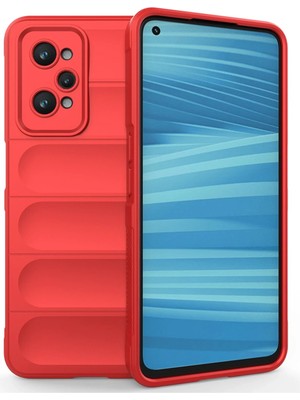 Newface Realme Gt2 5g Kılıf Optimum Silikon - Kırmızı