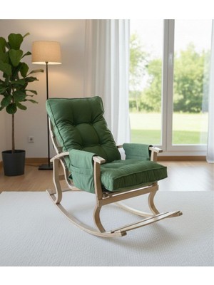 Padişah Ahşap Sallanan Sandalye, Tv Koltuğu, Emzirme Koltuğu, Dinlenme Koltuğu, Baba Koltuğu