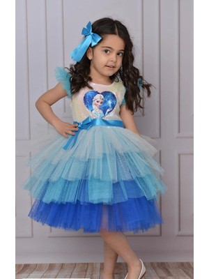 NerKids Kız Çok Unicorn Elbise