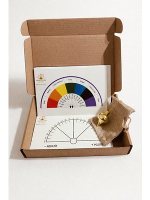 Meditasyon Dükkanı Hazneli Pandüllü Sarkaç Kart Seti