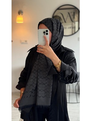 Sevimia Scarf Sevimiascarf C Desen Ithal Yün Ipek Şal A Kalite