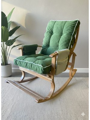 Padişah Ahşap Sallanan Sandalye, Tv Koltuğu, Emzirme Koltuğu, Dinlenme Koltuğu, Baba Koltuğu