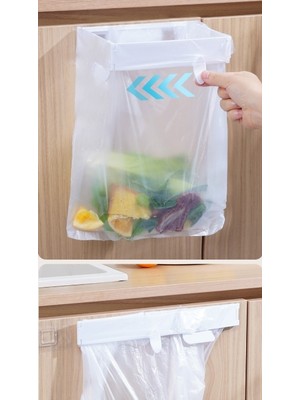 Ttt Kendinden Yapışkanlı Katlanabilir Çöp Poşeti Tutucu Aparat