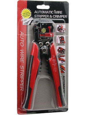 Go İthalat 5in1 Kablo Soyucu - Kesici - Kıvırıcı - Noktalayıcı - Durdurucu Pense (784)