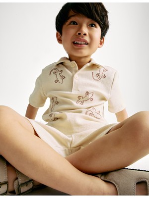 Marks & Spencer 2'li Pamuk Karışımlı Üst ve Alt Takım (2-8 Yaş)