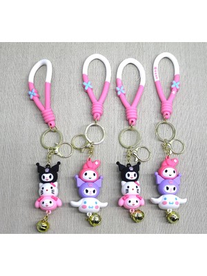 Starseven Hello Kitty Serisi Silikon Anahtarlık ALK4257