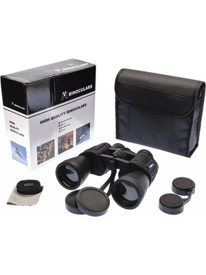 Starseven 7X50 – Geniş Ön Mercekli Profesyonel El Dürbünü – 1000M/56M – Siyah V3