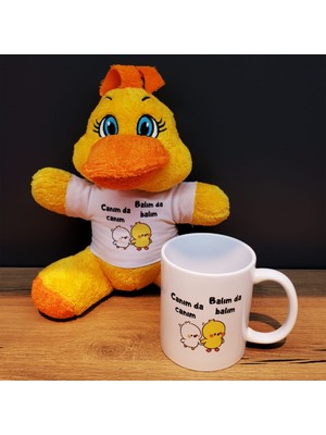 İntora Canım Da Canım Balım Da Balım Oyuncak ve Kupa Hediye Seti