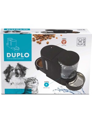 Hepta Collection Duplo Mama ve Su Kabı Hazneli Black 6L/2,65KG
