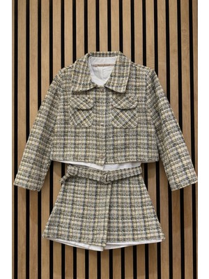 NerKids Kız Çocuk 3'lü Gömlek Takım