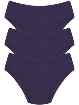 MiraLive Miray- Erkek Pamuk 3lü Saks Slip