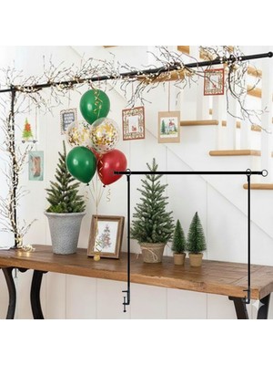 AZT Masa Üstü Stand Kelepçeli Metal Masa Süsleme Balon Kemeri Doğum Günü Parti Yılbaşı Fotograf Vb.