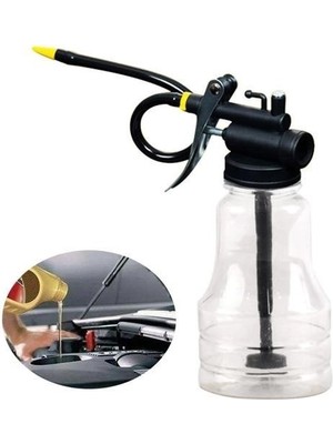 urfakent bilişim ve medya danışmanlık Buffer® Taşınabilir Hortumlu Şeffaf Yağ Bidonu Pompası Yüksek Basınçlı Hızlı Yağlama Gres Tabancası