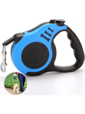 Hepta Collection Köpek Tasması, Uzayan Köpek Gezdirme Kayışı, Kaymayı Önleyen Tutacaklı Evcil Hayvan Tasması, Küçük O