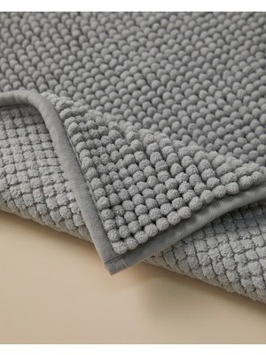 English Home Macaroni Banyo Paspası 50X80 cm Gri