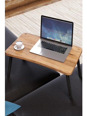 Hepta Collection Intergo-Renkli Laptop Sehpası Katlanabilir Yatak Koltuk Üstü Kahvaltı Bilgisayar Sehpası ()
