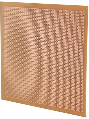 Pazarcan Bakır Plaket Delikli 100X100 mm