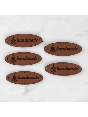 Pazarcan Crafts Handmade Deri Arma 5 Adet - 1546