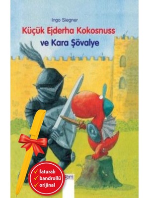 Abm Yayınevi Alfa Kalem+Küçük Ejderha Kokosnuss ve Kara Şövalye (Ingo Siegner) Yeni Çocuk Edebiyatı Abm Kitap