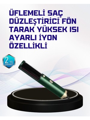 Pazarcan Profesyonel Saç Şekillendirme Cihazı – 140°F-400°F Isı Aralığı