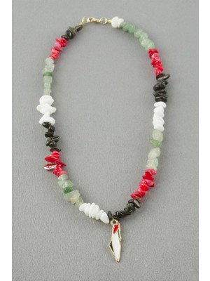 Freedom Store Filistin Kırık Doğaltaş Kolye