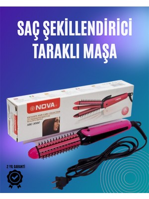 Pazarcan Fön ve Tarama Işlemini Birleştiren Pratik Saç Tarağı