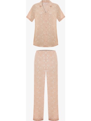 Penti Çok Renkli Palepink Seashell Pantolon Pijama Takımı