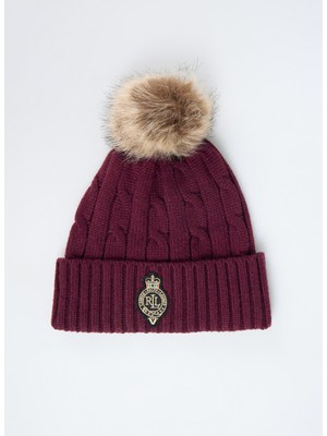 Lauren Ralph Lauren Bordo Kadın Şapka 454P04455