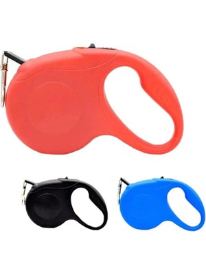 Hepta Collection Single Otomatik Köpek Gezdirme Tasması 5 Metre 15 kg Siyah