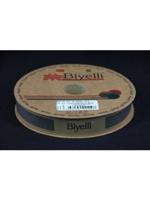 MiraLive Biye Koton Katlı D14 Asker Yeşili 2 cm 25 Metre %65 Koton %35 Polyester