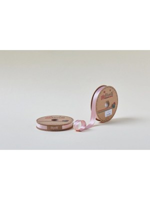 MiraLive Biye Saten Katlı 087 Pudra 2 cm 25 Metre %100 Polyester