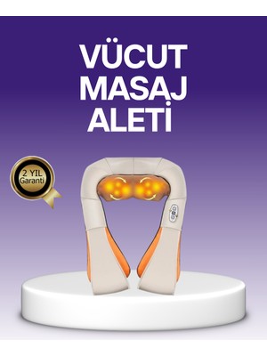 Pazarcan Ovmalı Boyun ve Sırt Masaj Cihazı