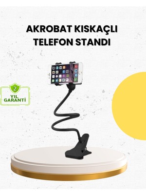 Pazarcan Masa ve Araç Içi Kullanıma Uygun Akrobat Telefon Tutucu
