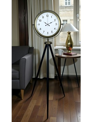 Norino Klasik Eskitme Tripod Ayaklı Saat