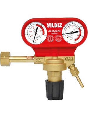 Pazarcan Yıldız 5311S Asetilen Basınç Düşürücü