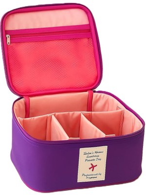 Hepta Collection Seyahat Tipi Bölmeli Çantası Organizer (Mor)