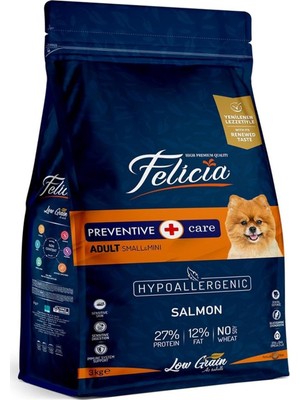 Hepta Collection Az Tahıllı 3 kg Yetişkin Somonlu Small/mini Hypoallergenic Köpek Maması