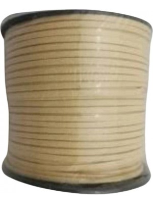 MiraLive Güderi Ip 1 mm Krem 10 Metre