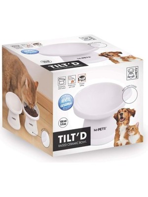 Hepta Collection Tıltd Seramik Mama Kabı 150ML White