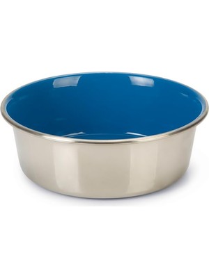 Hepta Collection Köpek Mama Su Kabı Içi Mavi, 16CM, 940ML